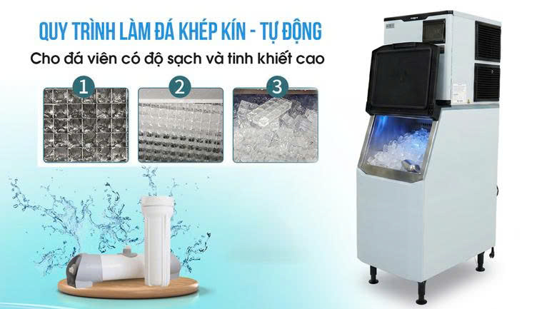 Quy trình làm đá khép kín