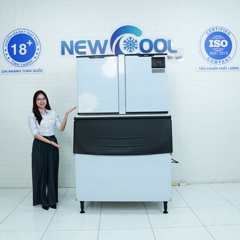 Máy làm đá viên công nghiệp 900kg SK-2000P