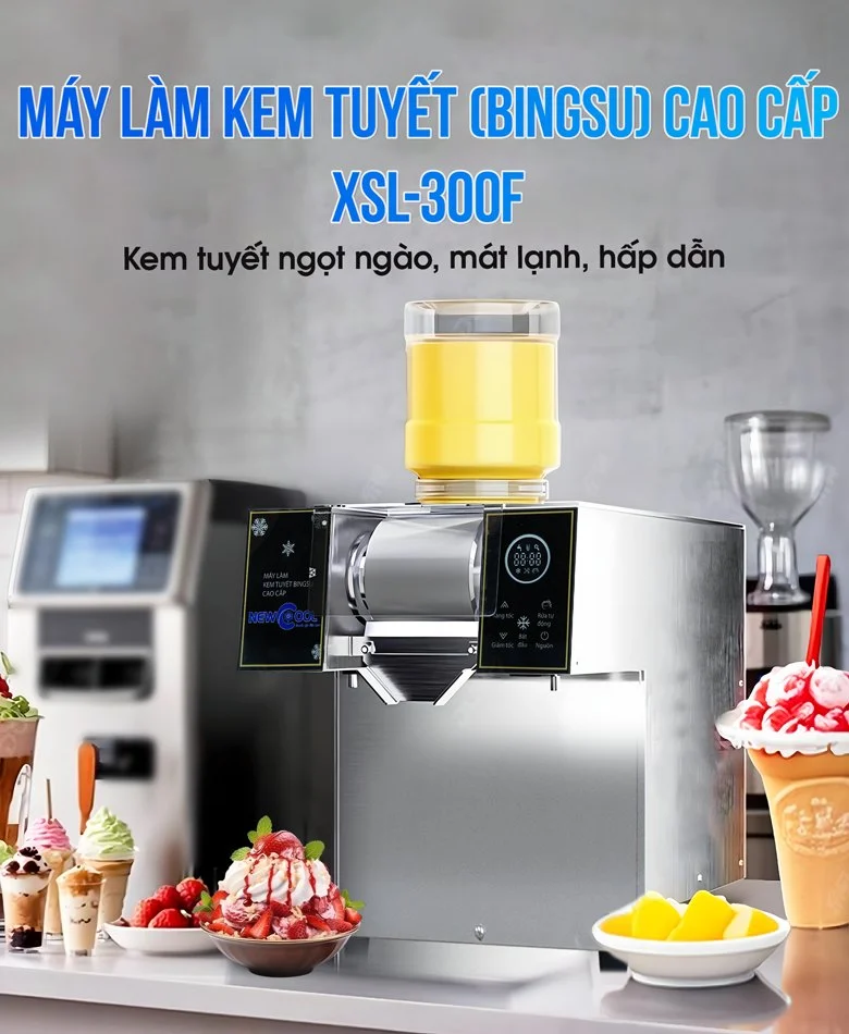 Máy kem tuyết bingsu cao cấp XSL-300F