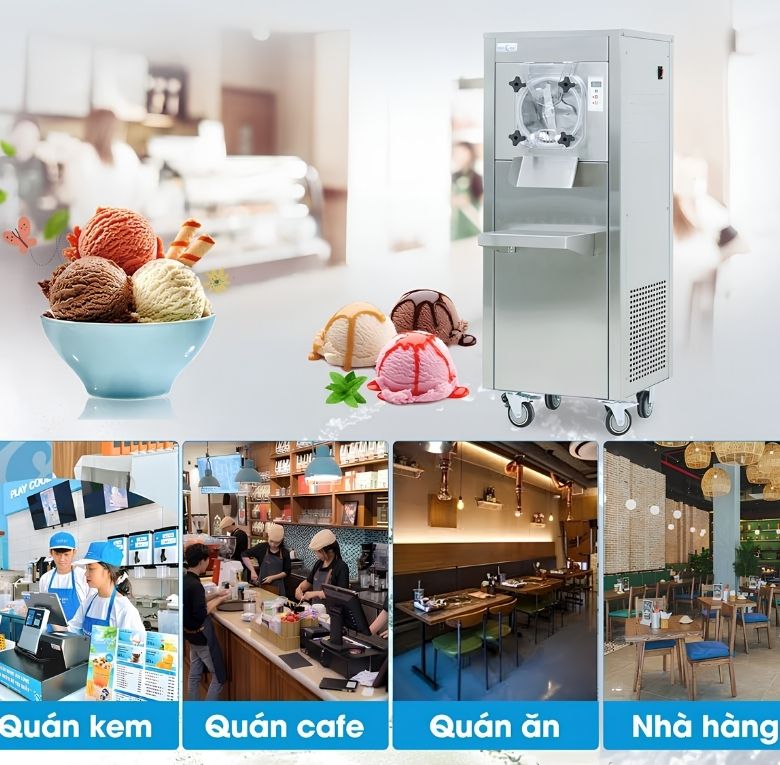 NEWCOOL - Địa chỉ cung cấp máy làm kem mới chính hãng, chất lượng
