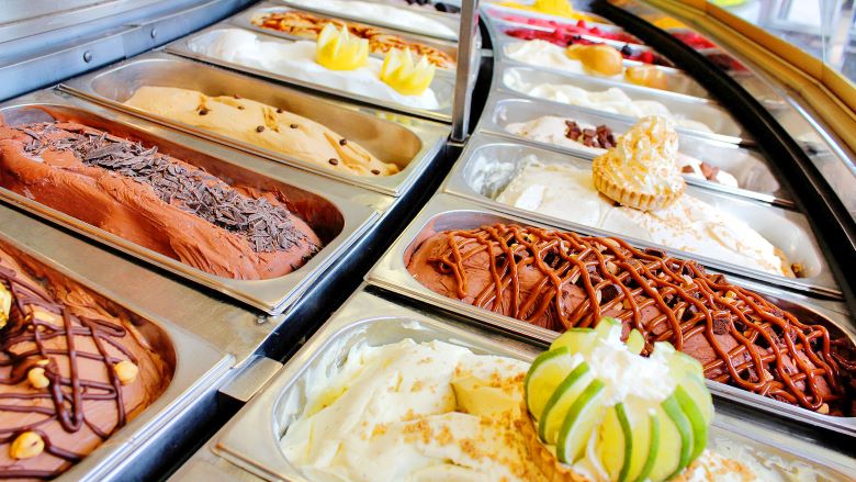 Kem Gelato có hương vị hấp dẫn