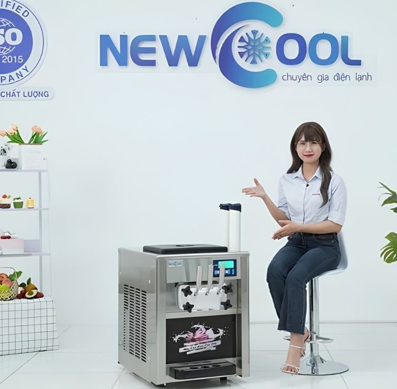 Máy làm kem mới NEWCOOL