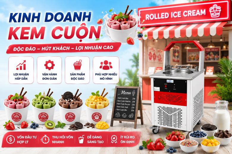 Kinh doanh kem cuộn