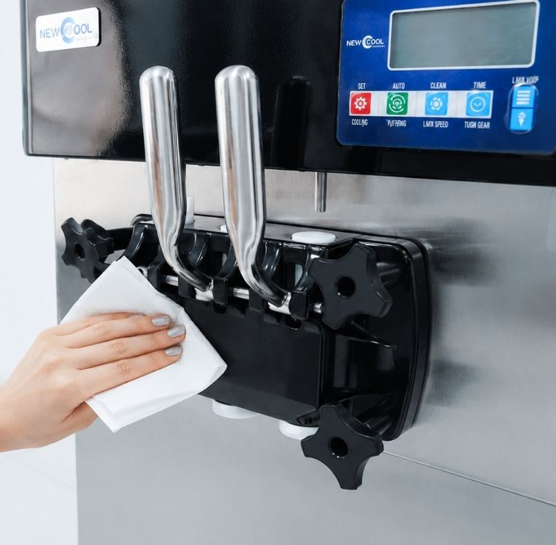 Vì sao cần vệ sinh máy làm kem tươi thường xuyên?