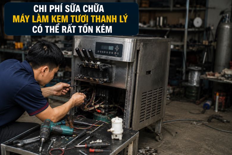 Chi phí sửa chữa có thể rất tốn kém