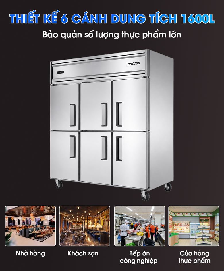 Quy đổi sang dung tích tủ đông