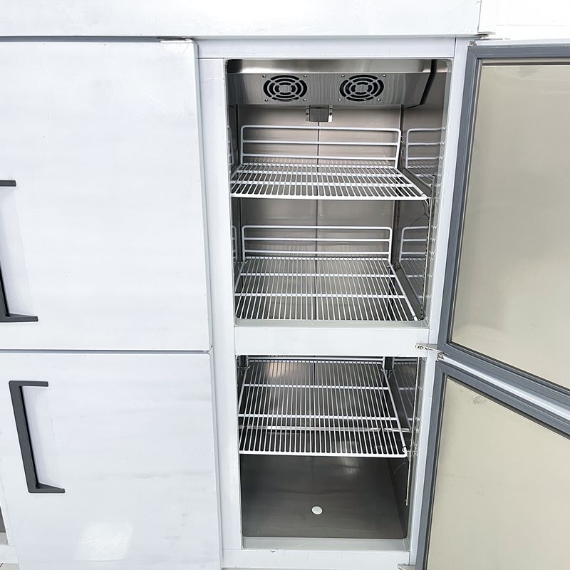 Tủ đông mát 6 cánh inox GSG181.FL6 (có quạt gió) - 4