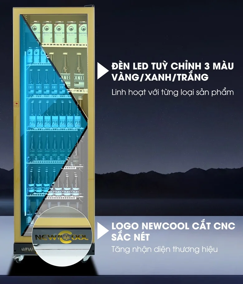 Đèn LED bên trong tủ