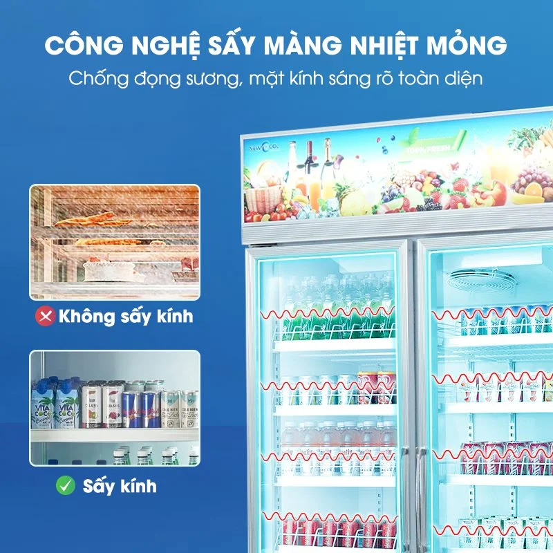 Kiểm tra hệ thống sấy kính và các tiện ích đi kèm