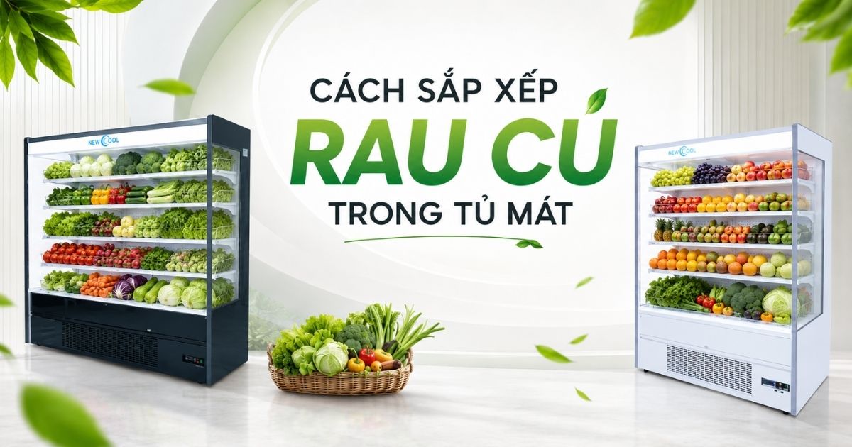 Cách Sắp Xếp Rau Củ Trong Tủ Mát Để Hạn Chế Hao Hụt