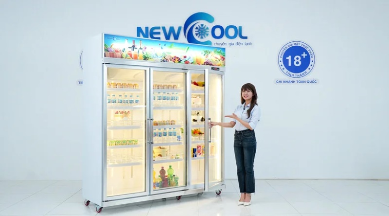 Sắp xếp tủ mát khoa học giúp sản phẩm được làm lạnh đều