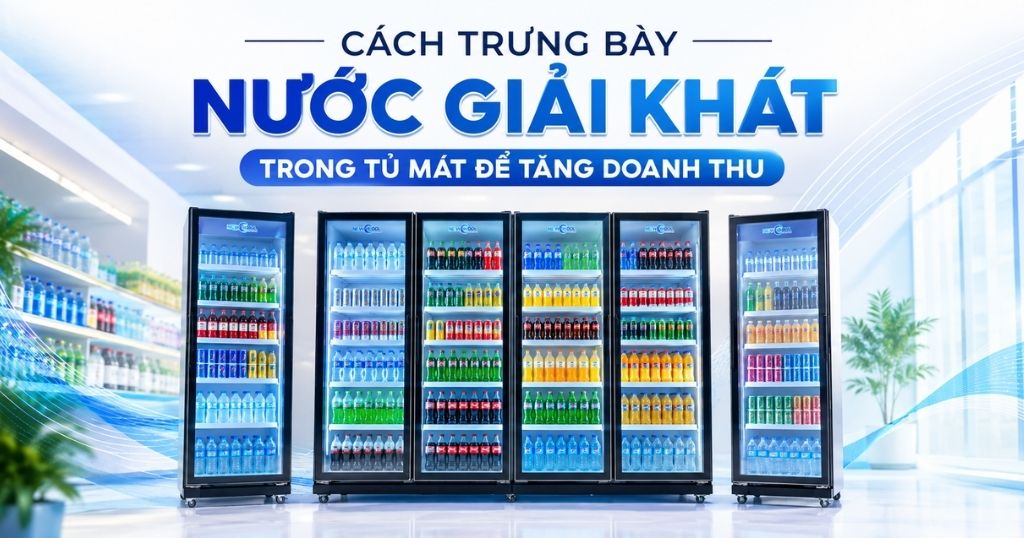 Cách Trưng Bày Nước Giải Khát Trong Tủ Mát Để Tăng Doanh Thu