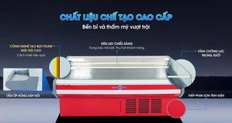 Hạn chế tác động nhiệt nhờ đèn LED chuyên dụng