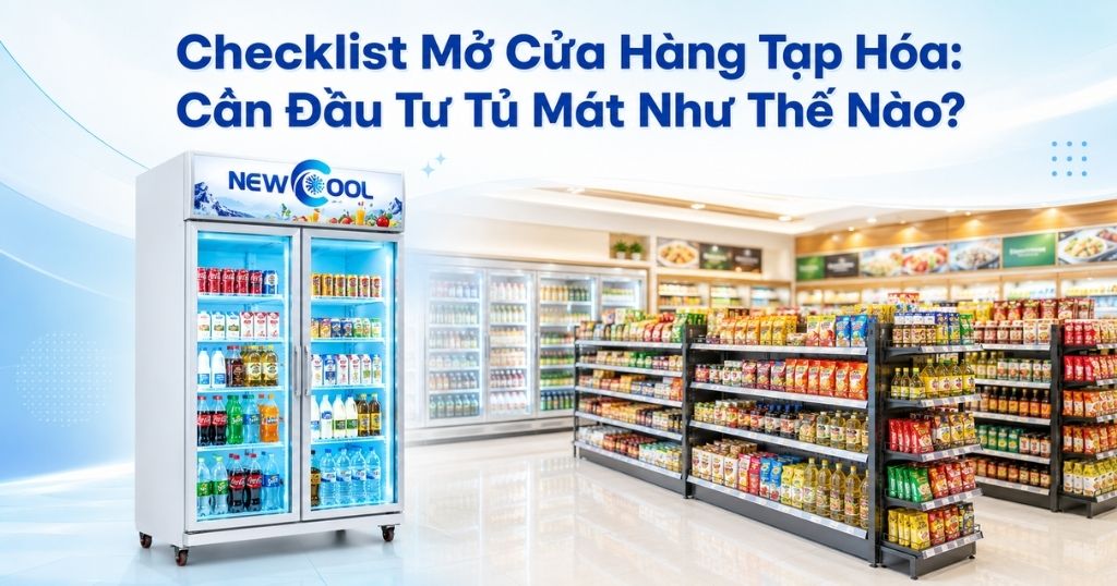 Checklist Mở Cửa Hàng Tạp Hóa: Cần Đầu Tư Tủ Mát Như Thế Nào?
