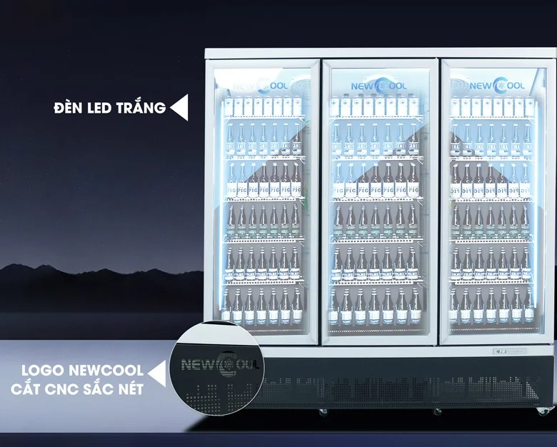 Hệ thống đèn LED trắng bố trí khoa học, tăng khả năng hiển thị