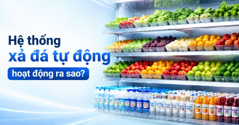 Hệ thống xả đá tự động hoạt động ra sao?