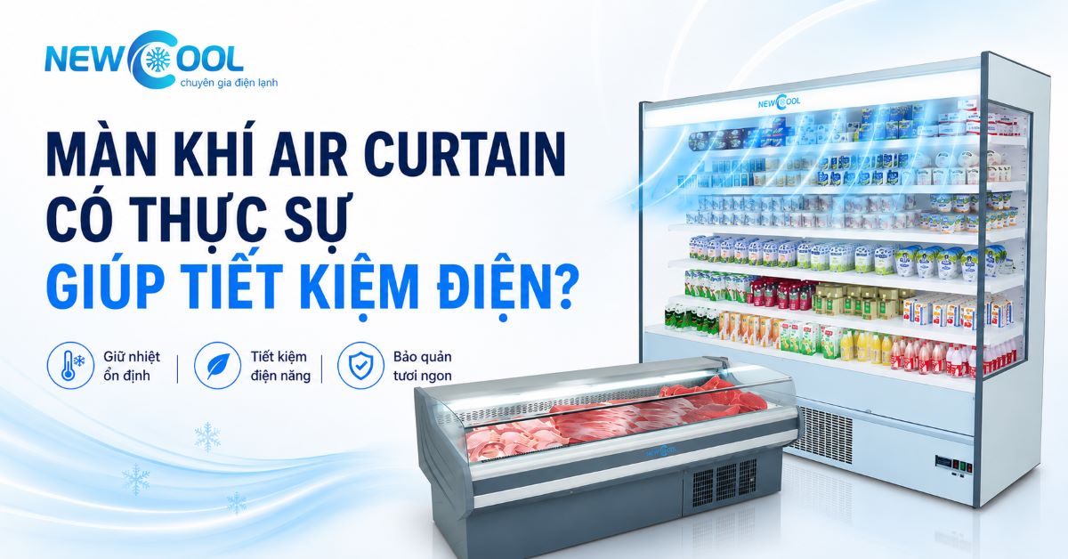 Màn khí Air Curtain có thực sự giúp tiết kiệm điện?