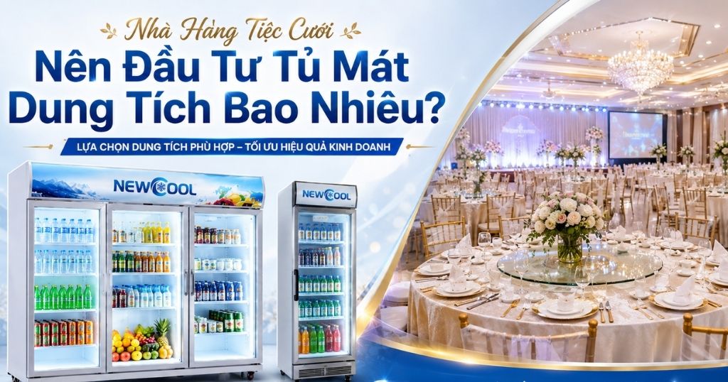 Nhà Hàng Tiệc Cưới Nên Đầu Tư Tủ Mát Dung Tích Bao Nhiêu?