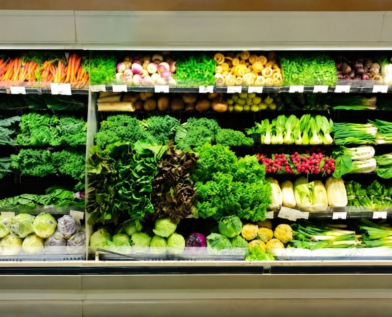 Nhiệt độ trong tủ mát để rau ăn lá