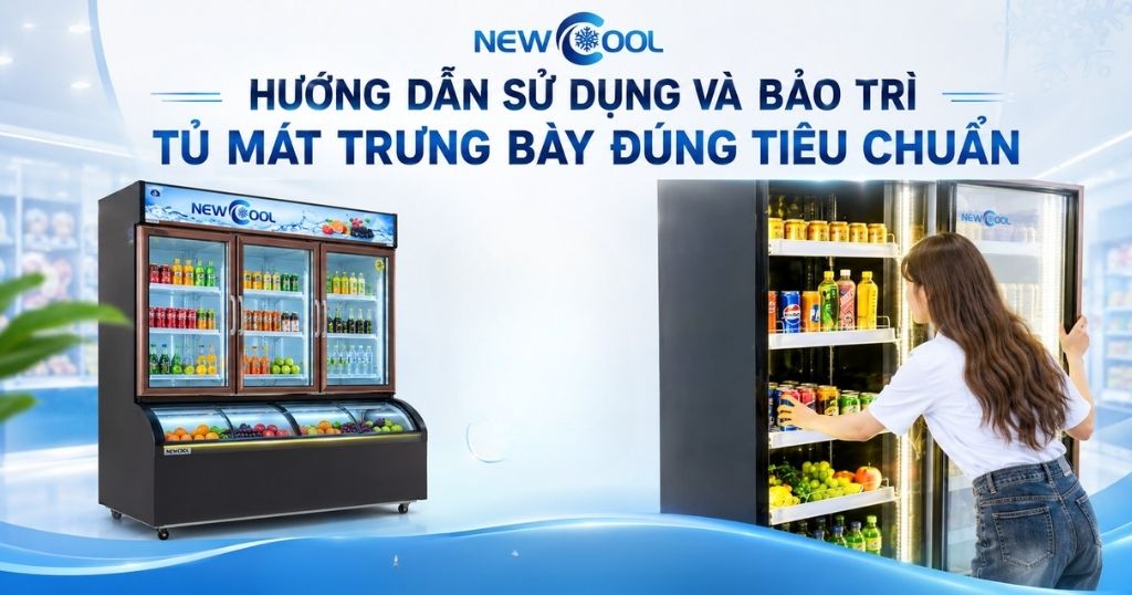 Hướng Dẫn Sử Dụng Và Bảo Trì Tủ Mát Trưng Bày Đúng Tiêu Chuẩn