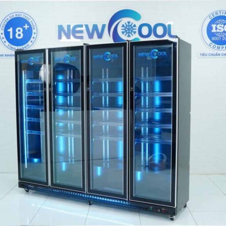 Tủ mát cánh kính 4 cánh