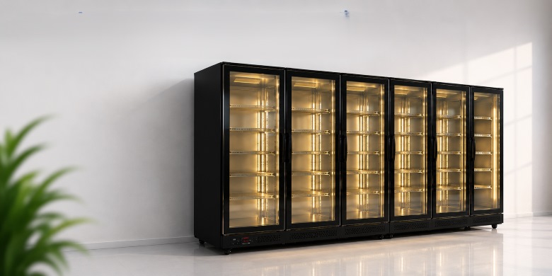 Nên đo điện năng tiêu thụ của tủ mát cánh kính 6 cánh