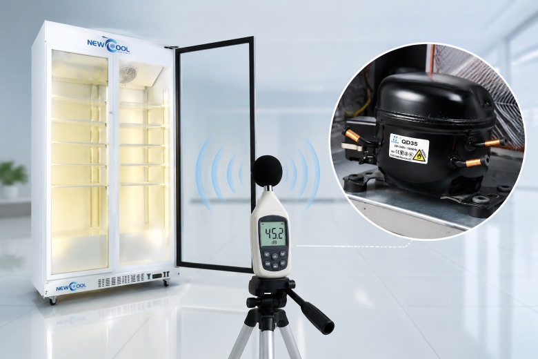 Cách đo độ ồn thực tế của compressor tủ mát cánh kính