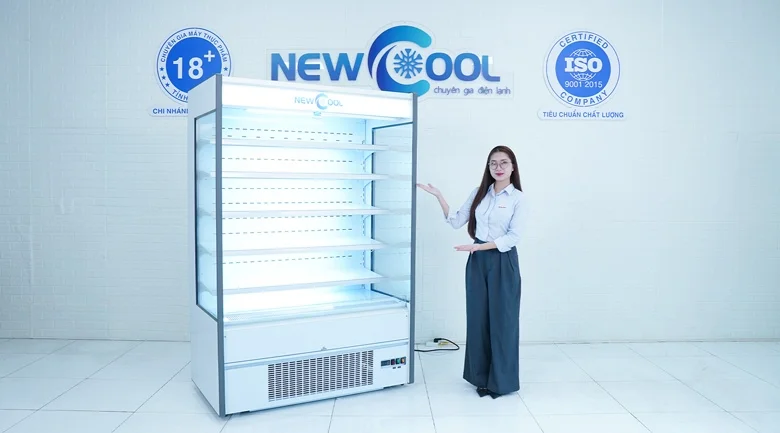 Tủ mát công nghiệp không cửa (dạng open showcase)