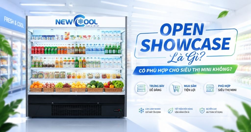 Open Showcase Là Gì? Có Phù Hợp Cho Siêu Thị Mini Không?