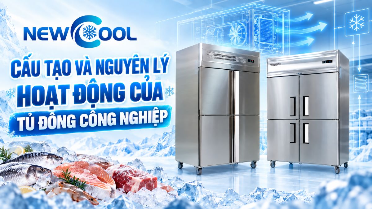 Cấu tạo tủ đông công nghiệp và nguyên lý hoạt động