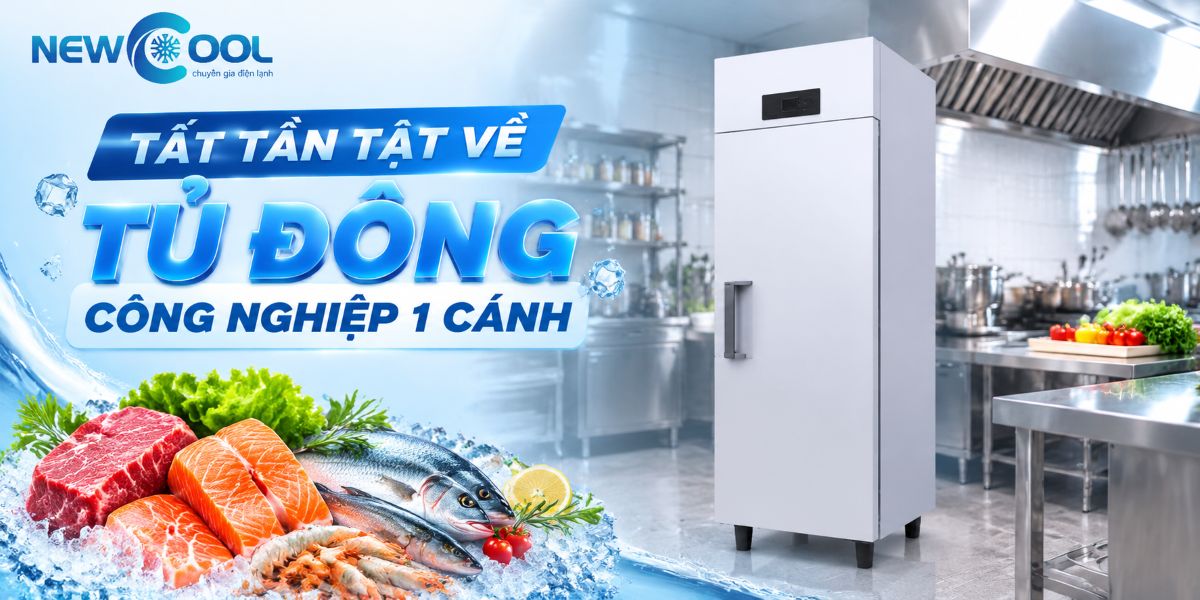 Tất tần tật về tủ đông công nghiệp 1 cánh