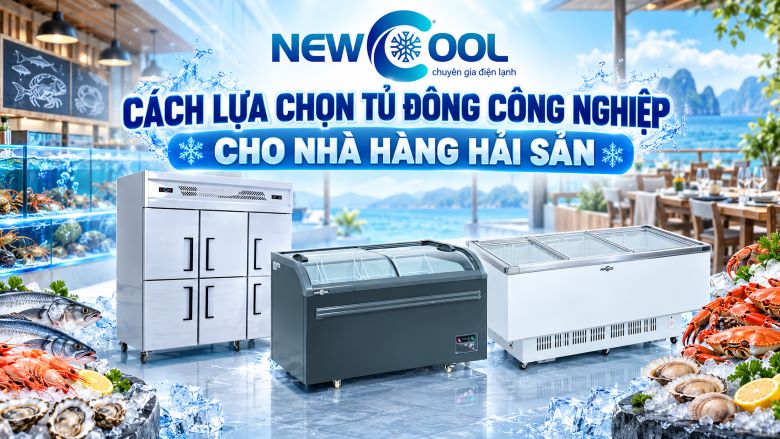 Cách lựa chọn tủ đông công nghiệp cho nhà hàng hải sản