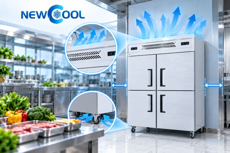 Chừa khoảng trống để tản nhiệt