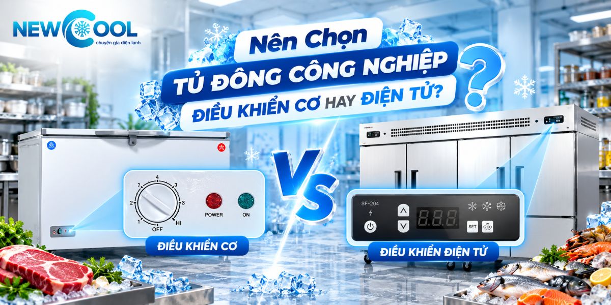 Nên Chọn Tủ Đông Công Nghiệp Điều Khiển Cơ Hay Điện Tử?